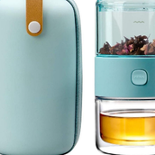 Travel Cup Set-blue. Grey