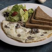 Zero carb omelette 