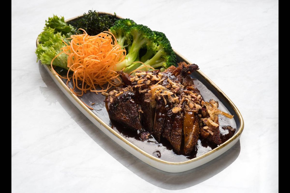 Duck Tangy Tamarind Sauce - เป็ดมะขาม