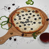 Cheese And Olives Manoucheh