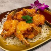 105 Crispy Sesame Prawns
