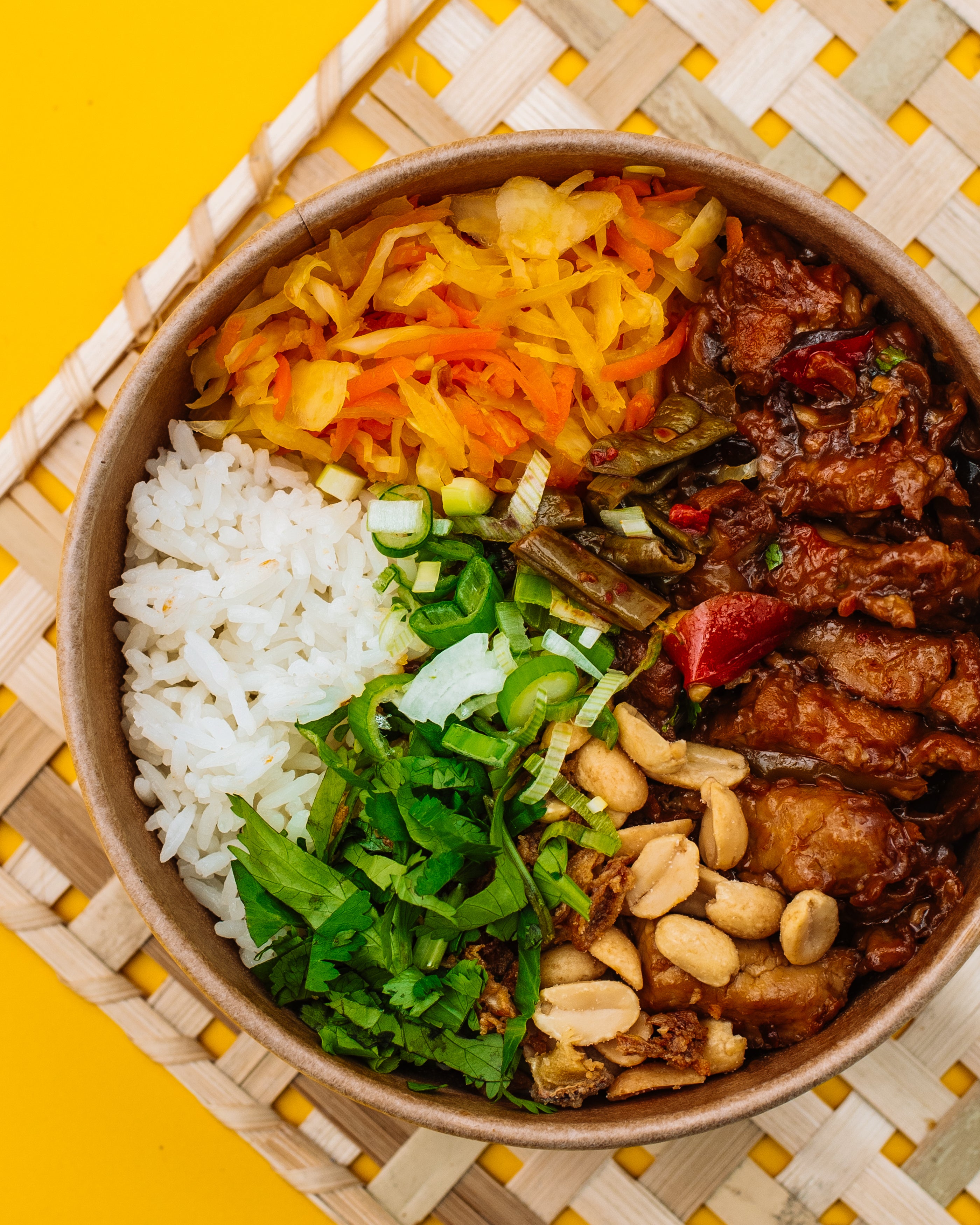 Rice Bowl with Yuxiang Tofu 鱼香豆腐饭