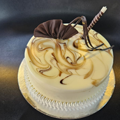 Choco Vanilla Cake 1/2 Kg