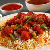 Chicken 65 With Rice