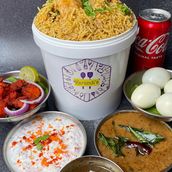 Bucket Biryani -Chicken - Meal For 2