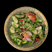 Georgian Vegetable Salad With Nuts