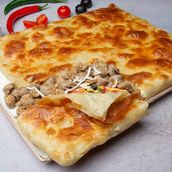 Baladi Sausage Feteer