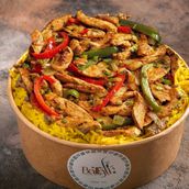 Chicken Fahita  Battaw Rice 