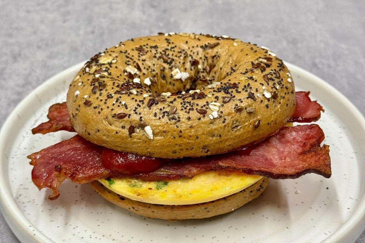 Turkey Bacon Bagel