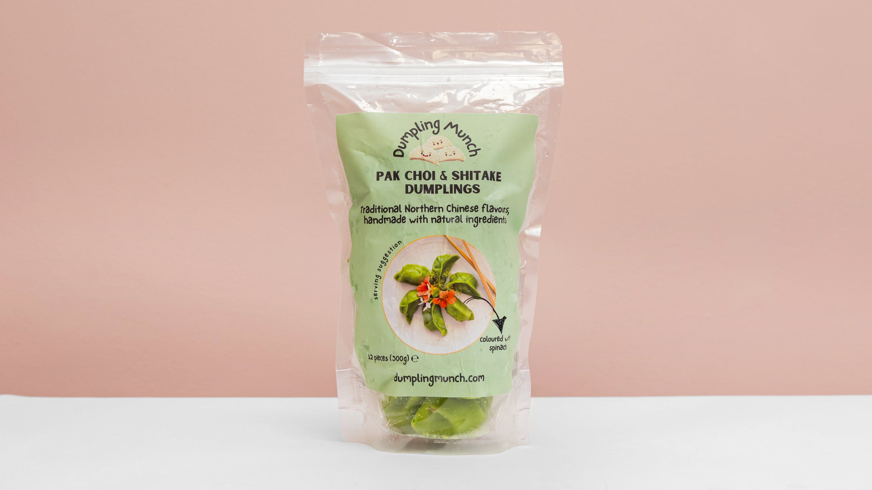 Pak Choi & Shitake Mushrooms (12 pcs)