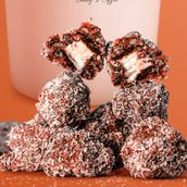 Ice Cream Bites Chocolate With Coconut