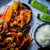 Seafood Cajun For 4 to 5 Sharing