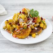 Aloo Tikki Chaat