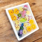 Mini Juice Box, 10 Mixed Pieces And 10 Mixed Mojito Pieces