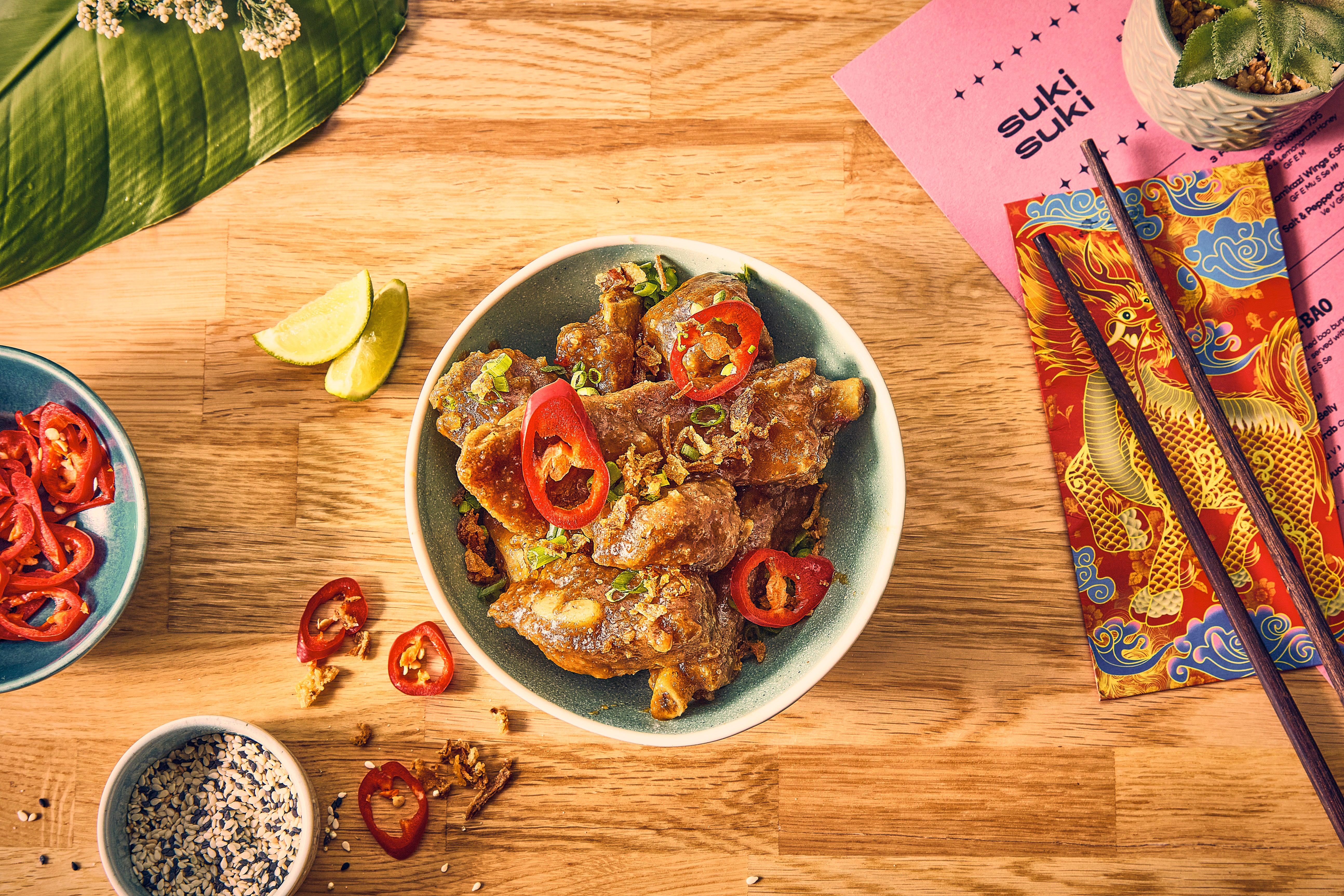 Chilli & Caramel Ribs