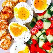 Cheese Boiled Eggs