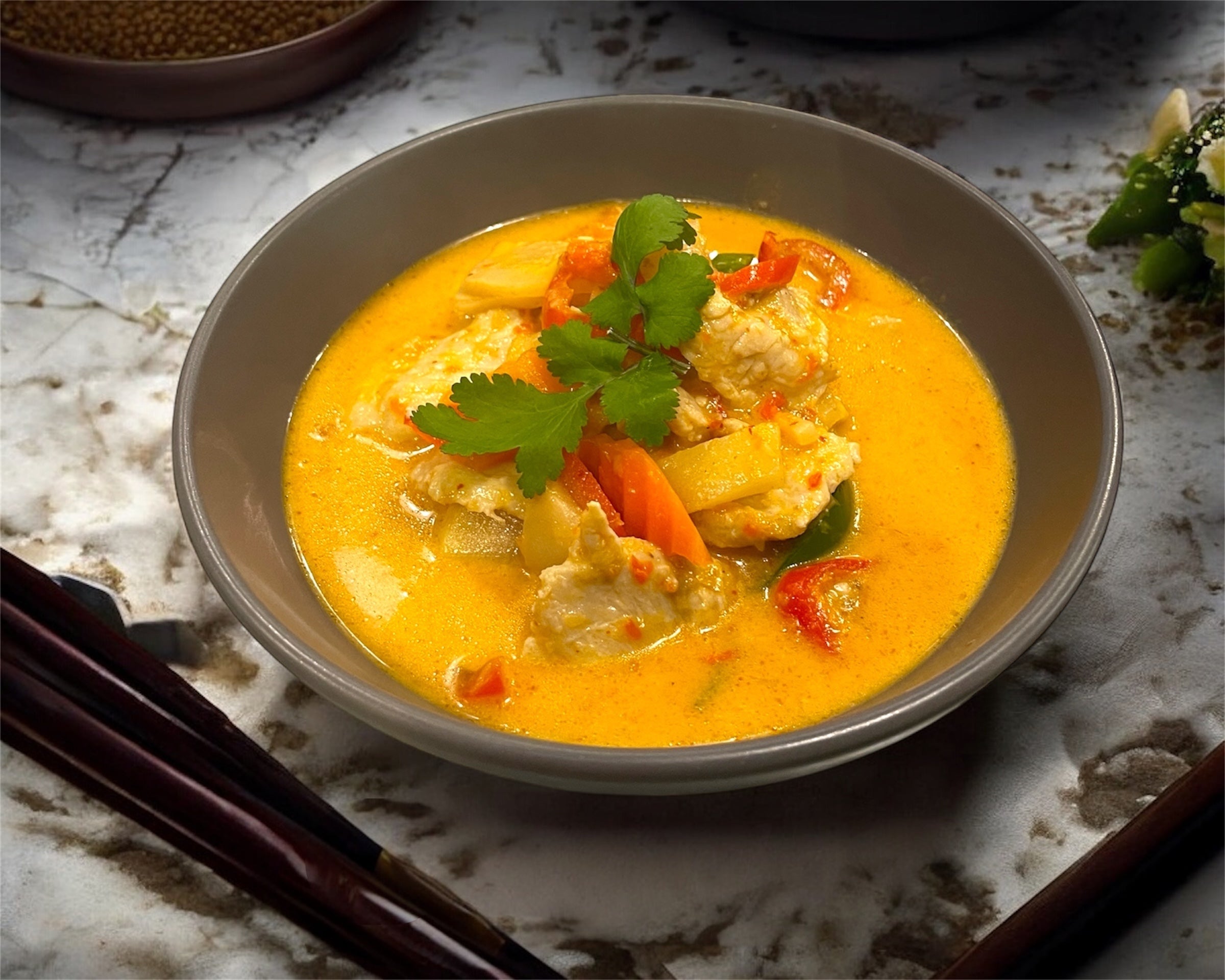 21 Thai red curry