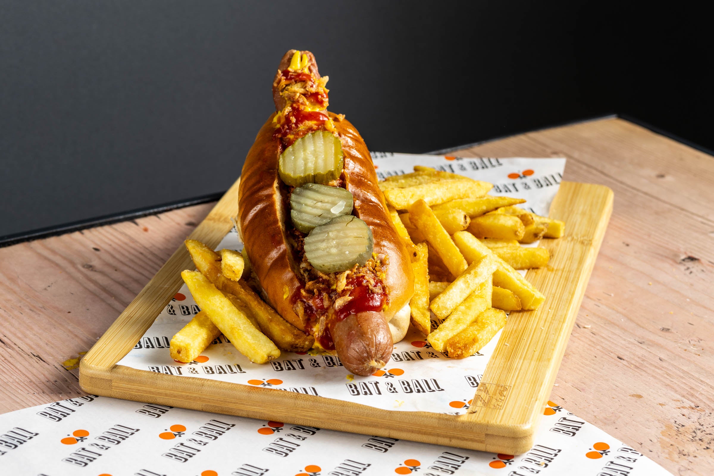 Classic Hot Dog & Fries