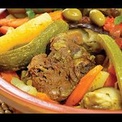 Meat Tagine with Vegetables