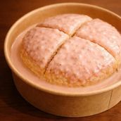 Strawberry Malai Bun
