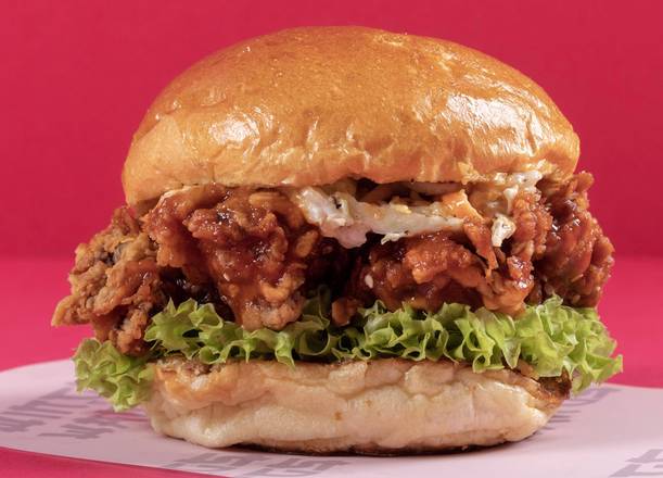 Chicken BBQ Cheese Burger