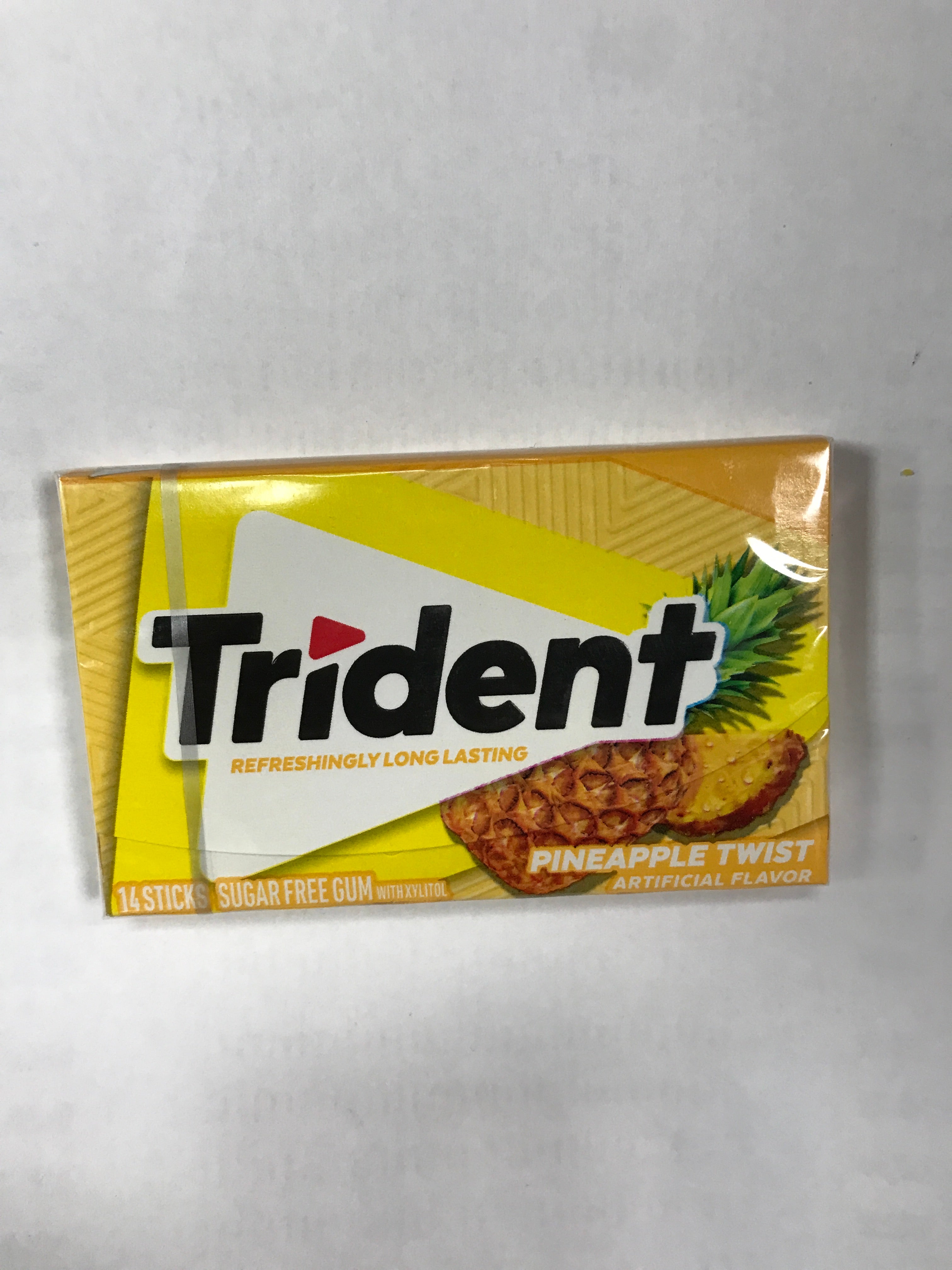 TRIDENT  PINEAPPLE TWIST 14 STICKS