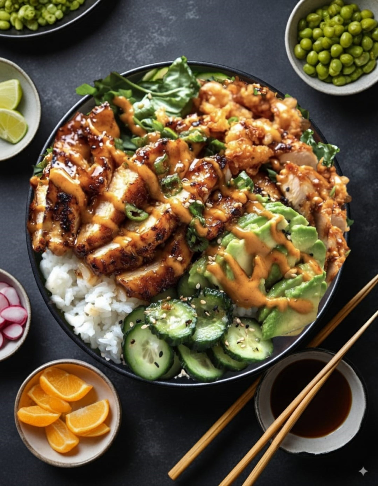13. Signature Teriyaki Surf & Turf Bowl