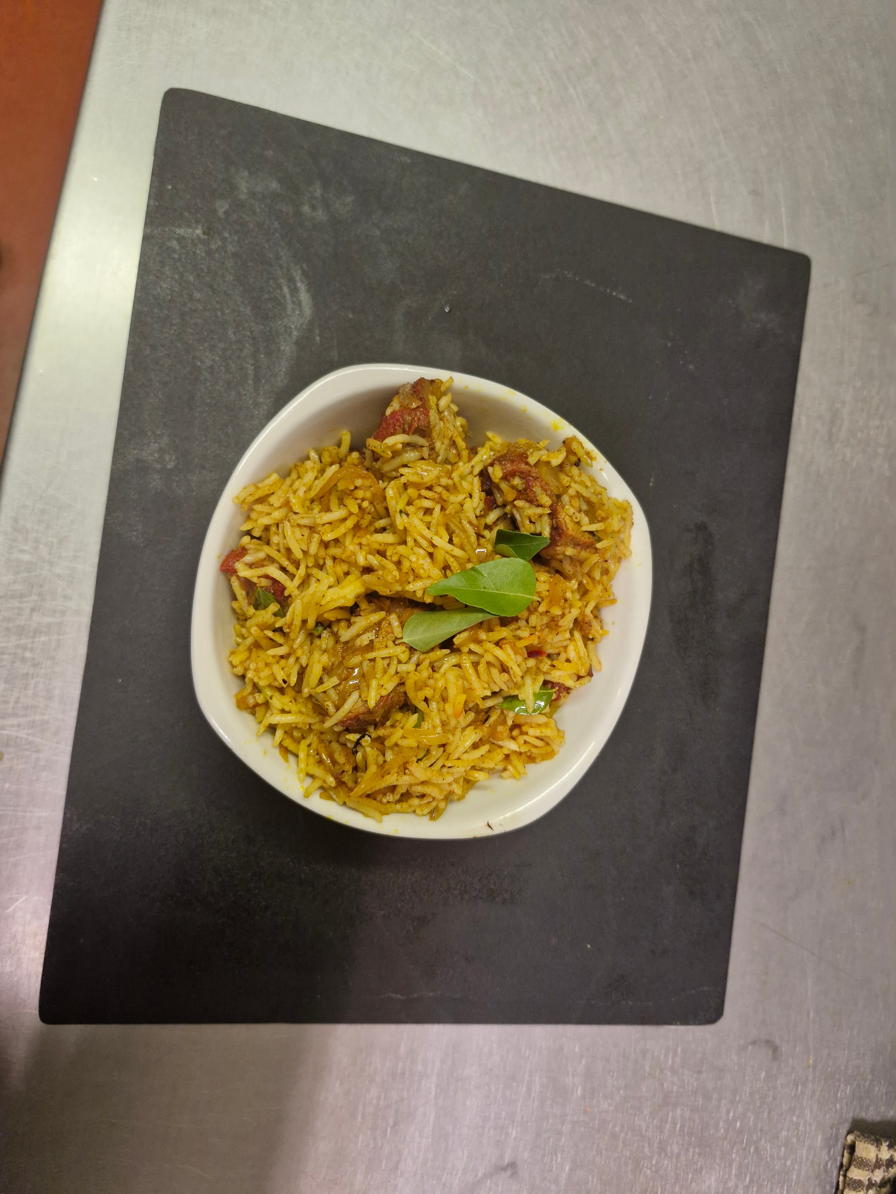 Chicken, Meat, or Prawns Biryani