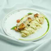 Tagliatelle al Salmone
