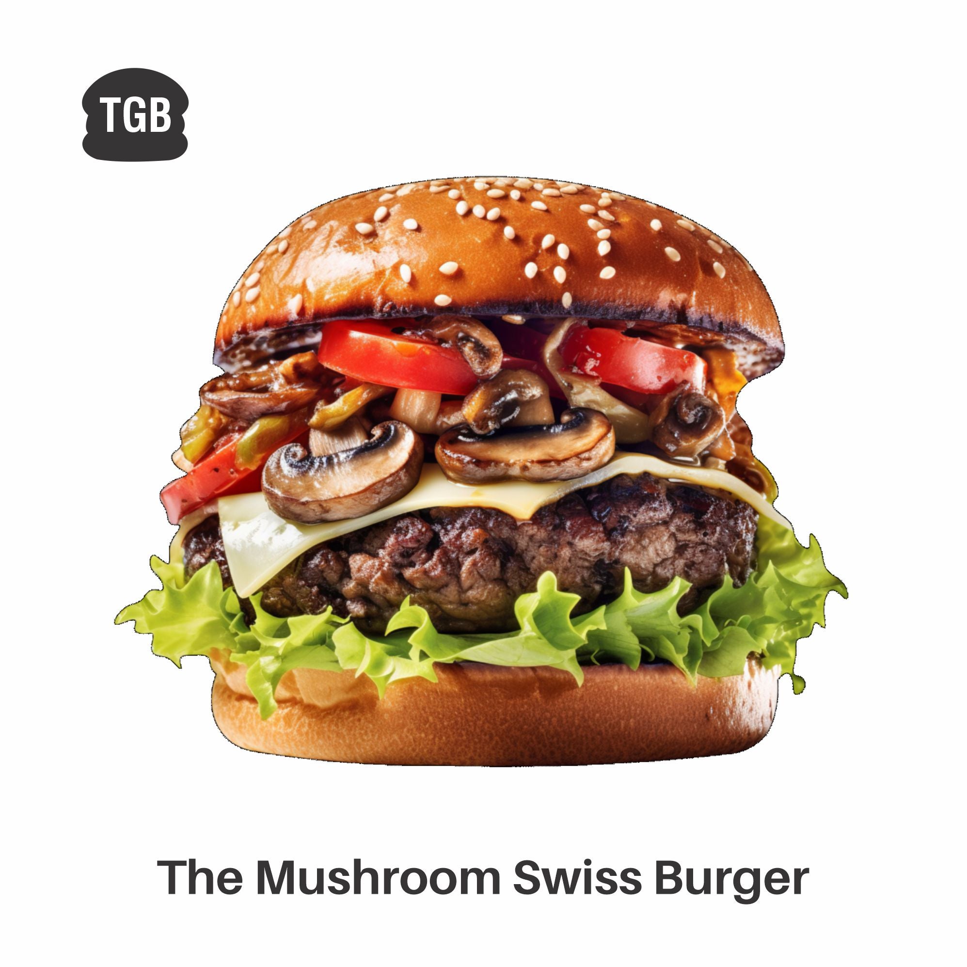 The Mushroom Swiss Burger