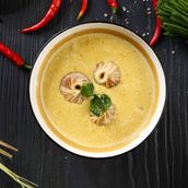 Curry Wonton Soup 