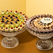 Special tart tray & tray stand - 2 chocolates