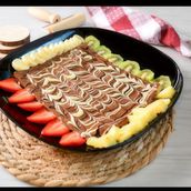 Chocolate Fruits Crepe