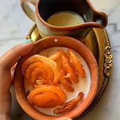 Kesar Doodh ِAnd Jalebi