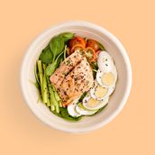 Teriyaki Salmon & Egg 452 Kcal