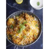 Hyderabadi Chicken Dum Biryani Serves 2