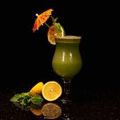 Fresh Lemon Mint Juice