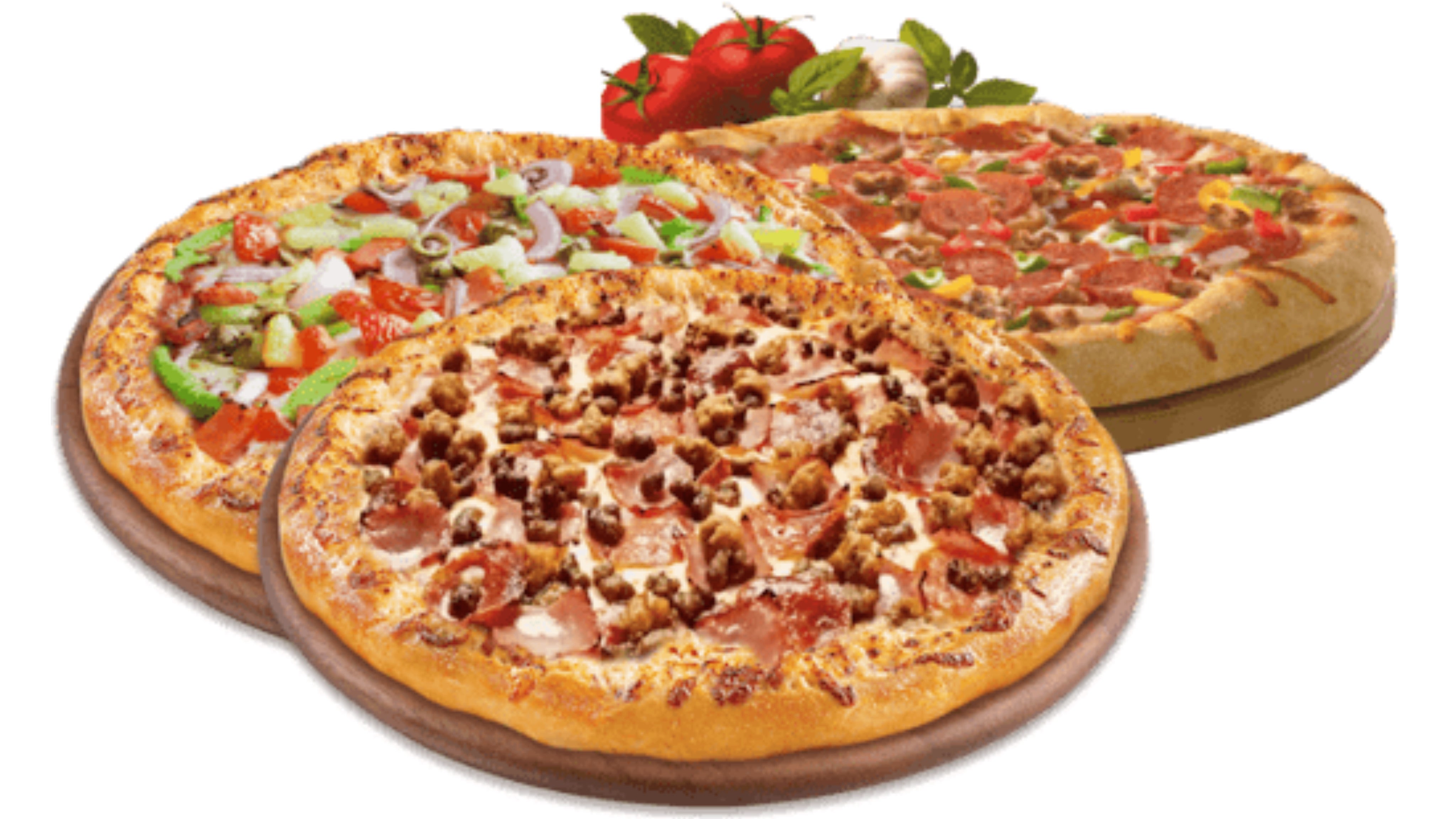 Any 3 x 10 inch Pizzas