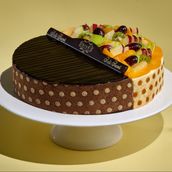 Duo Chocolate And Fruit Cake 1.4kg