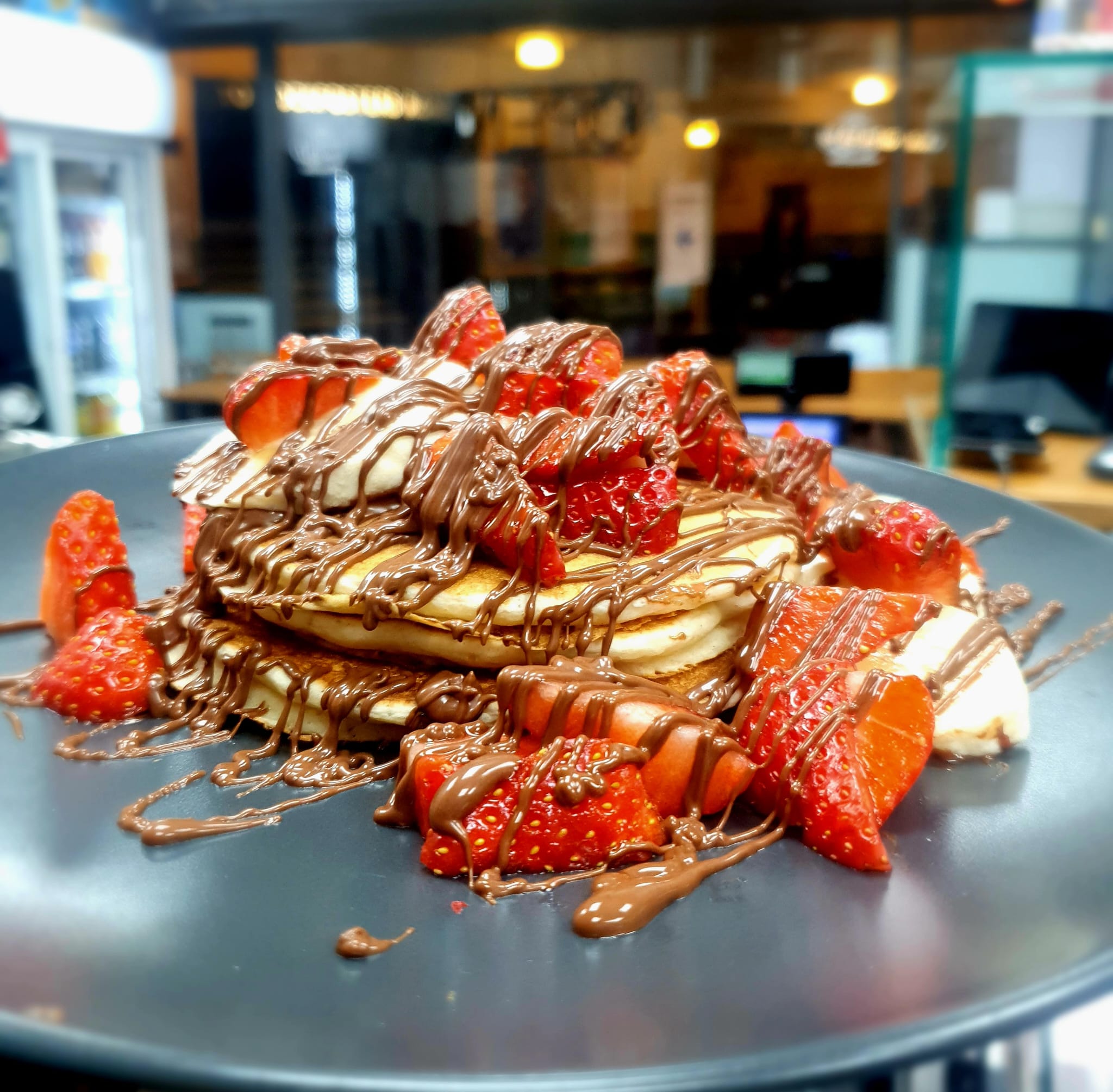 Strawberry Banana Pancake