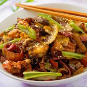 Szechuan Spicy Prawn