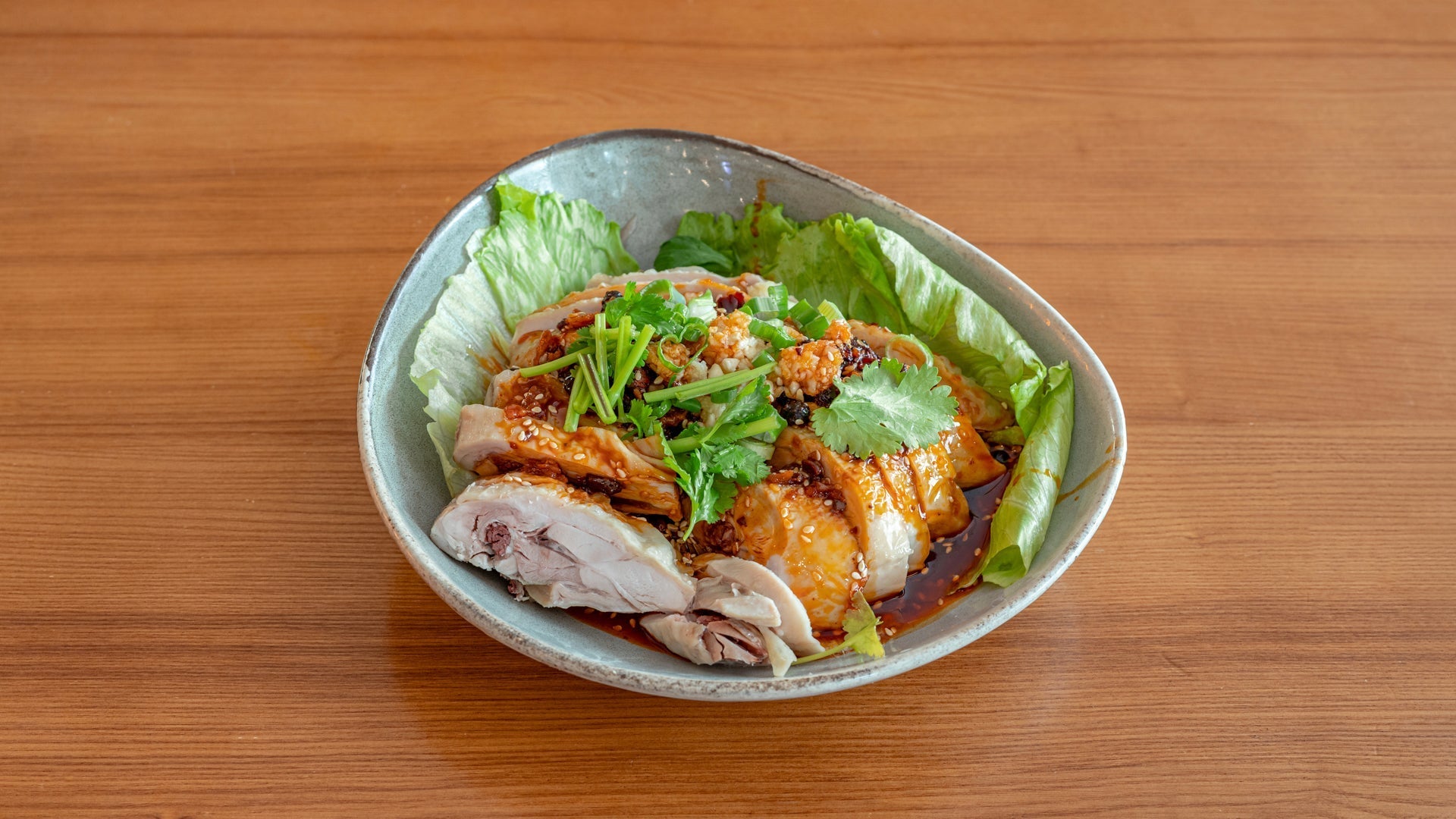 Pouched Chicken with Chilli Sauce - 重庆口水鸡
