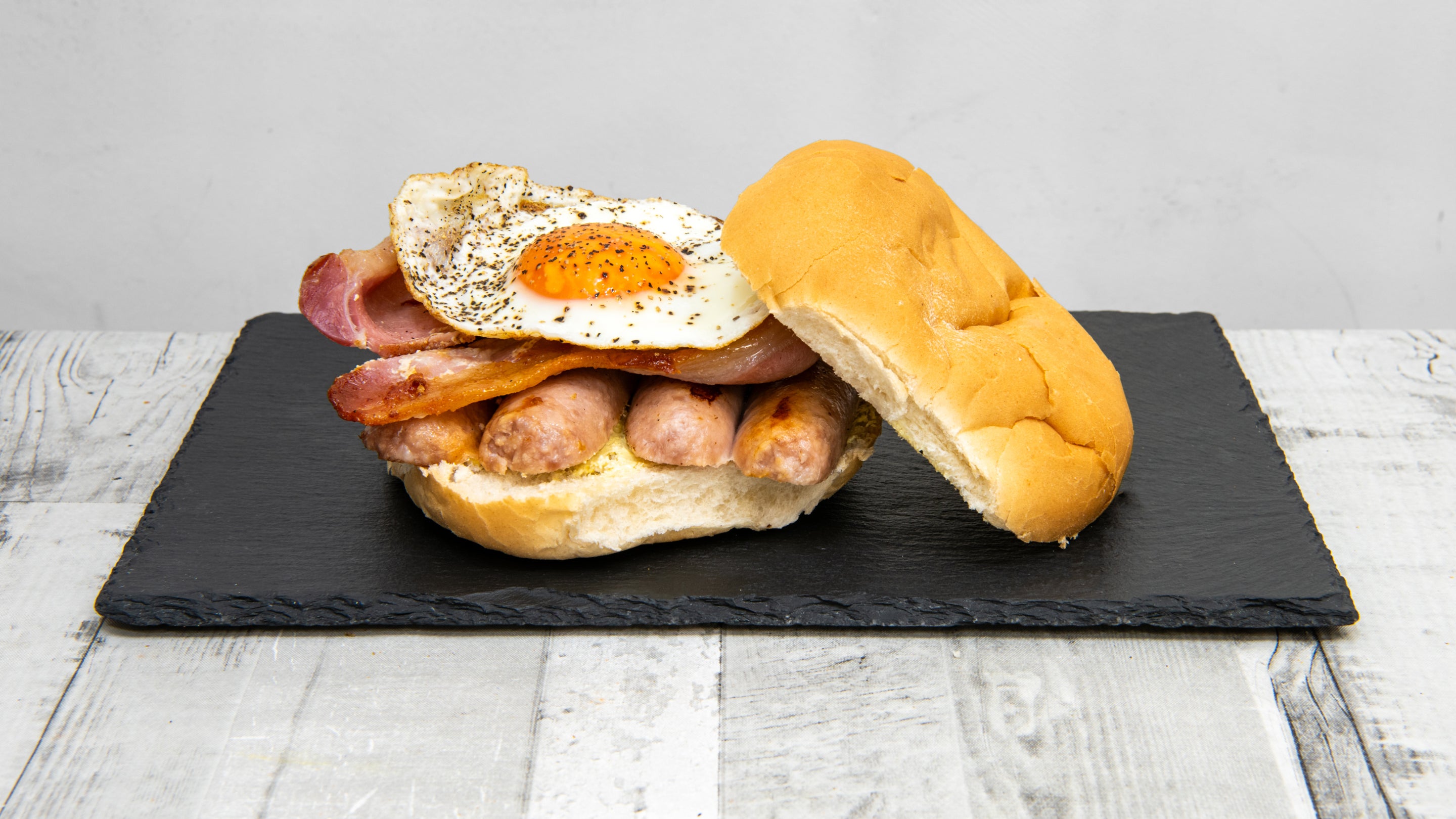 Bacon, Sausage and Egg