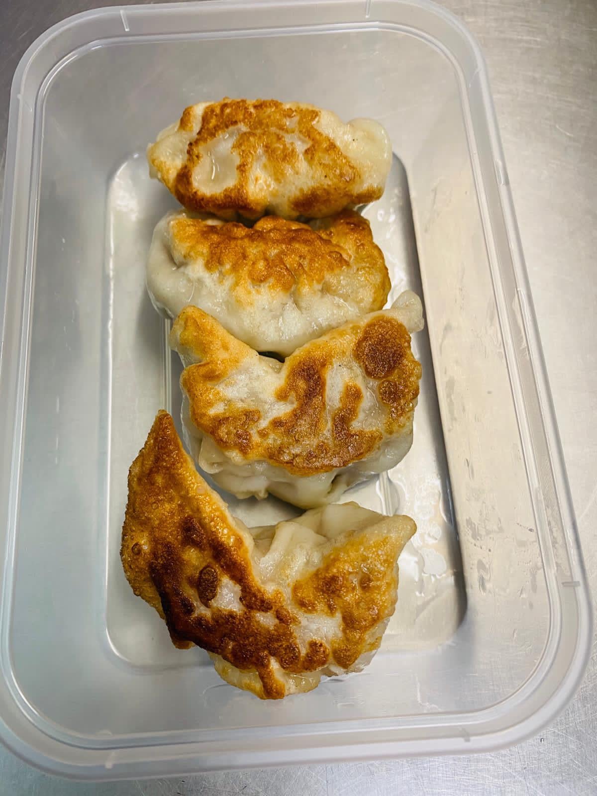 锅贴 Grilled Pork Dumplings (4)