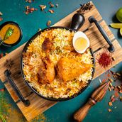Hyderabadi Fresh Chicken Dum Biryani