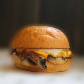 Shroom Beef burger