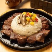 Teppanyaki Style Beef and Rice