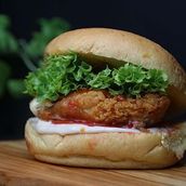  Buffalo Chicken Burger 