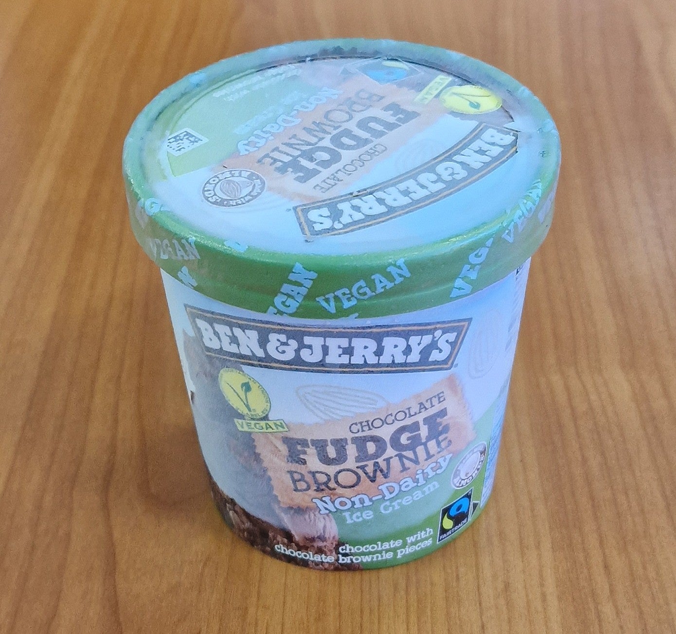 Ben and Jerry's Non-Dairy Chocolate Fudge Brownie(VEGAN) 465ml
