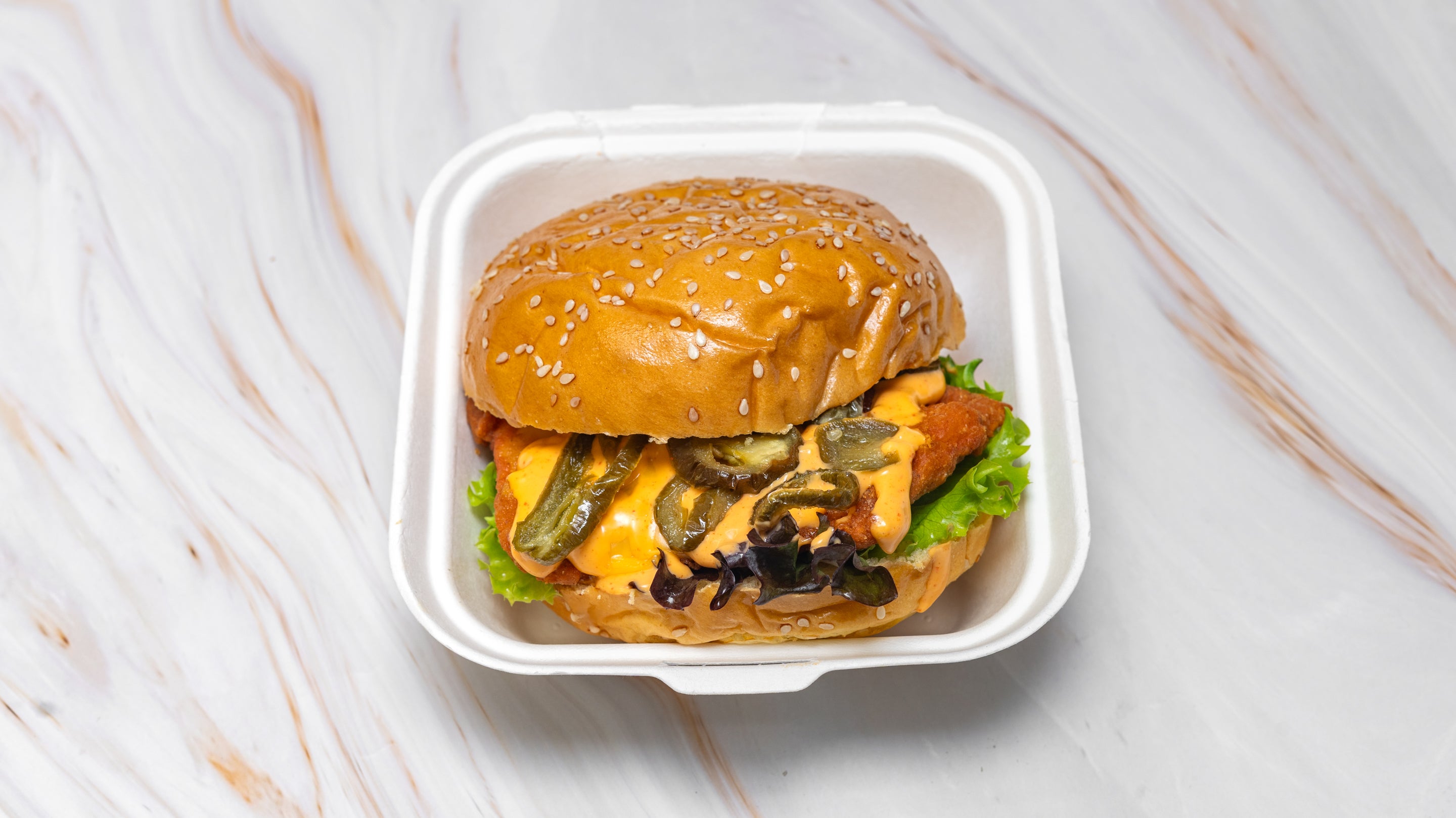 Spicy Chicken Fillet Burger